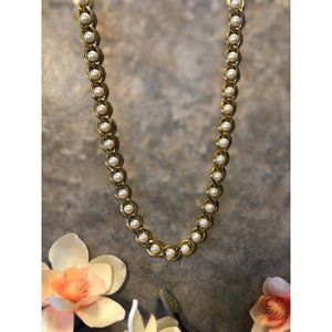 Faux Pearl necklace